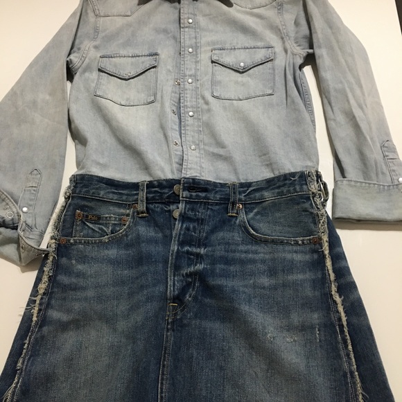 Ralph Lauren Denim Dress - Picture 6 of 7